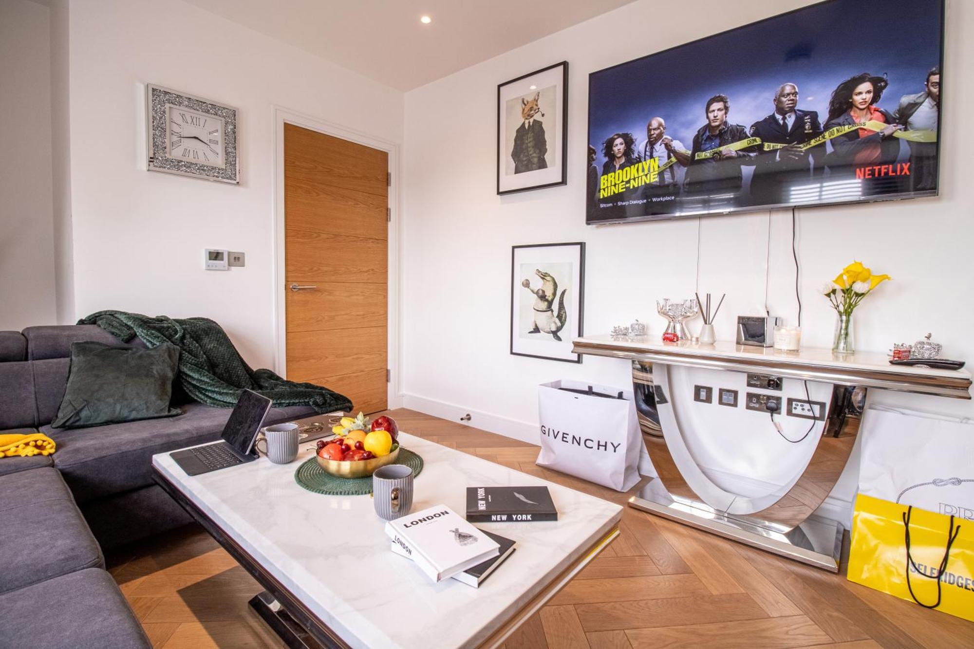 Luxurious 1-Bedroom Penthouse In Marble Arch 71 London Kültér fotó