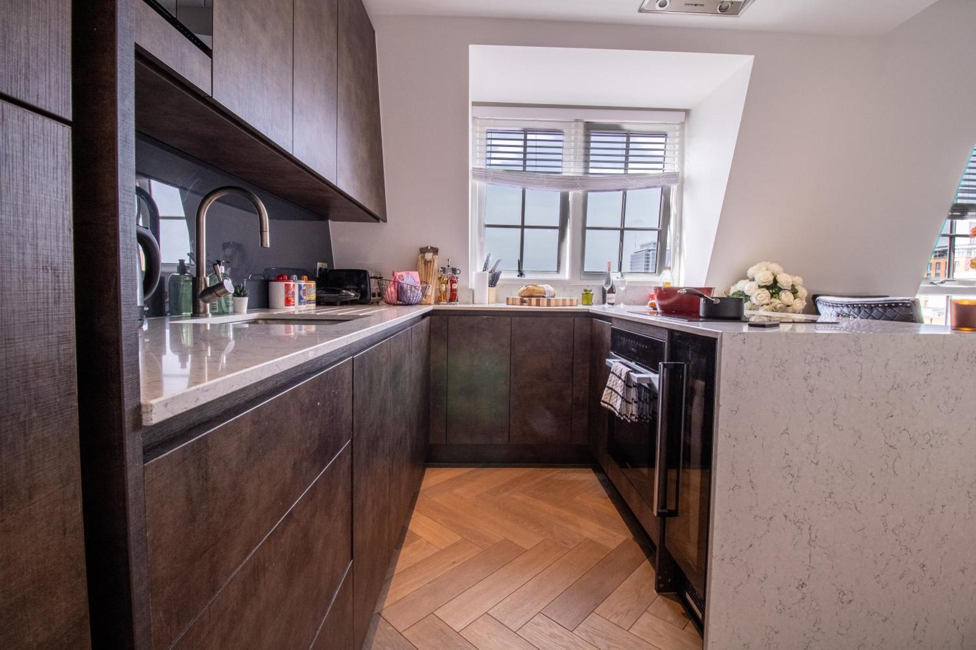 Luxurious 1-Bedroom Penthouse In Marble Arch 71 London Kültér fotó