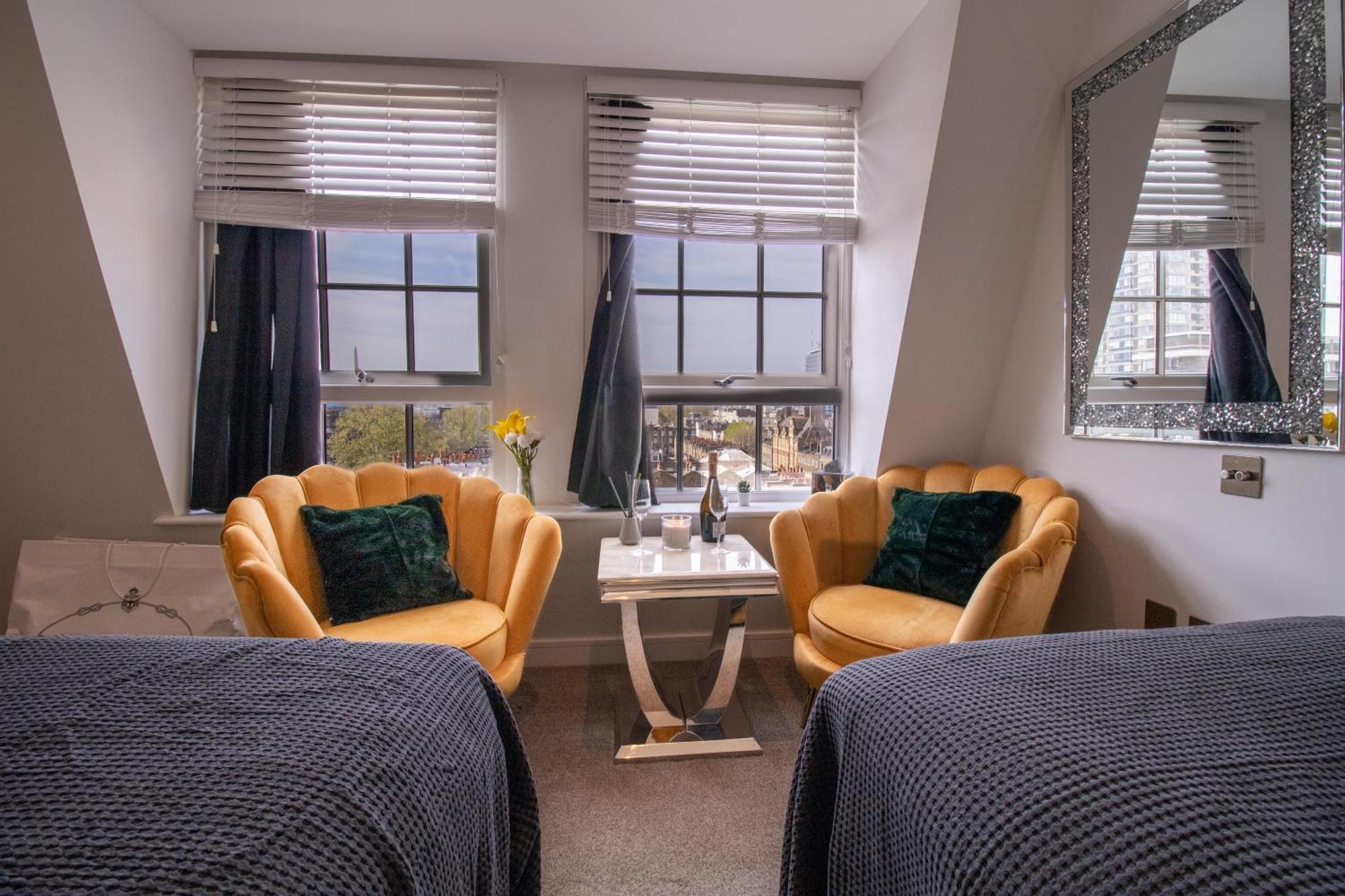 Luxurious 1-Bedroom Penthouse In Marble Arch 71 London Kültér fotó