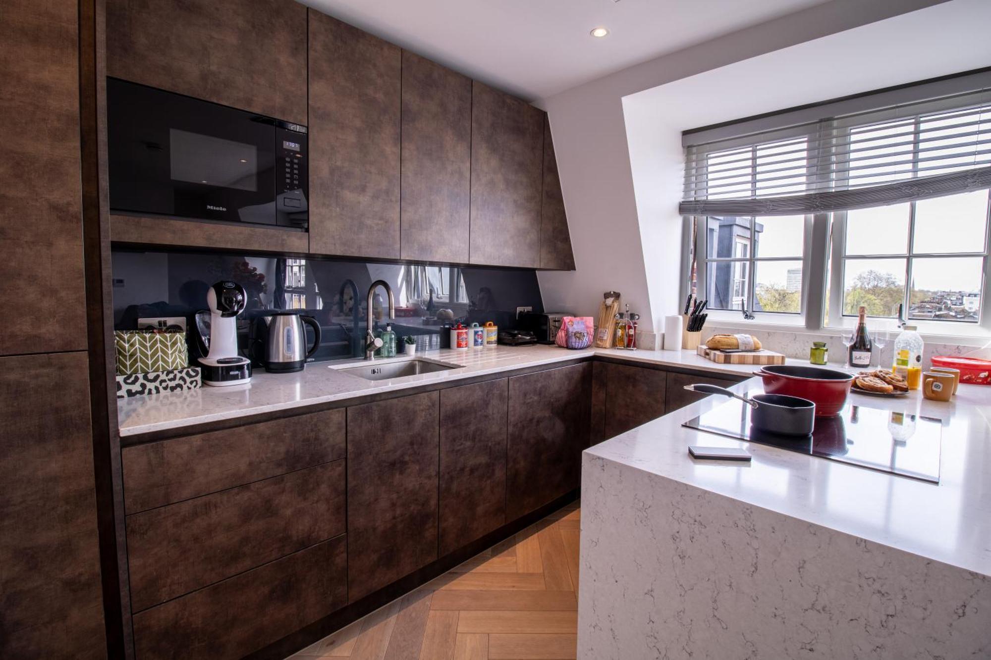 Luxurious 1-Bedroom Penthouse In Marble Arch 71 London Kültér fotó