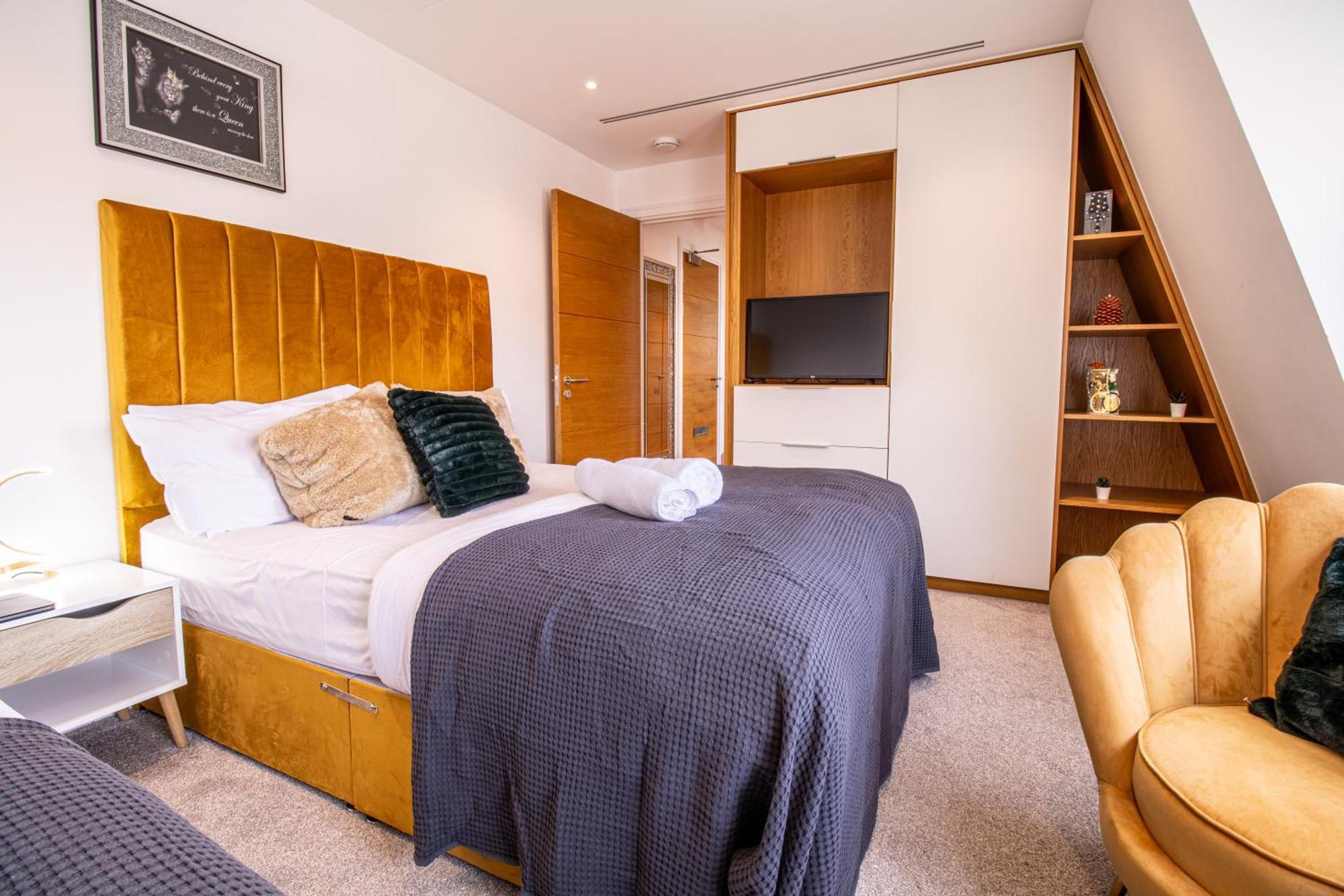 Luxurious 1-Bedroom Penthouse In Marble Arch 71 London Kültér fotó