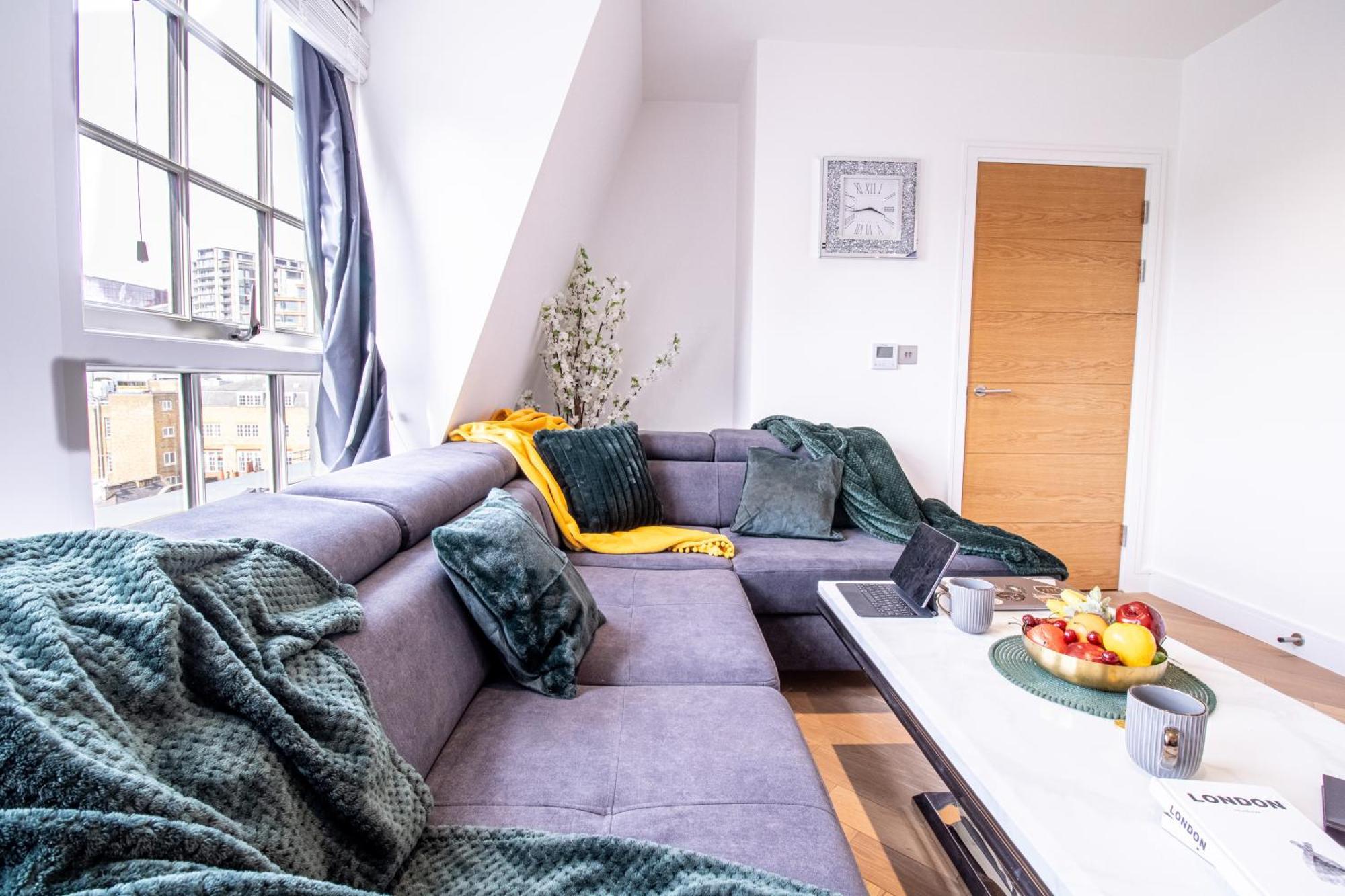 Luxurious 1-Bedroom Penthouse In Marble Arch 71 London Kültér fotó