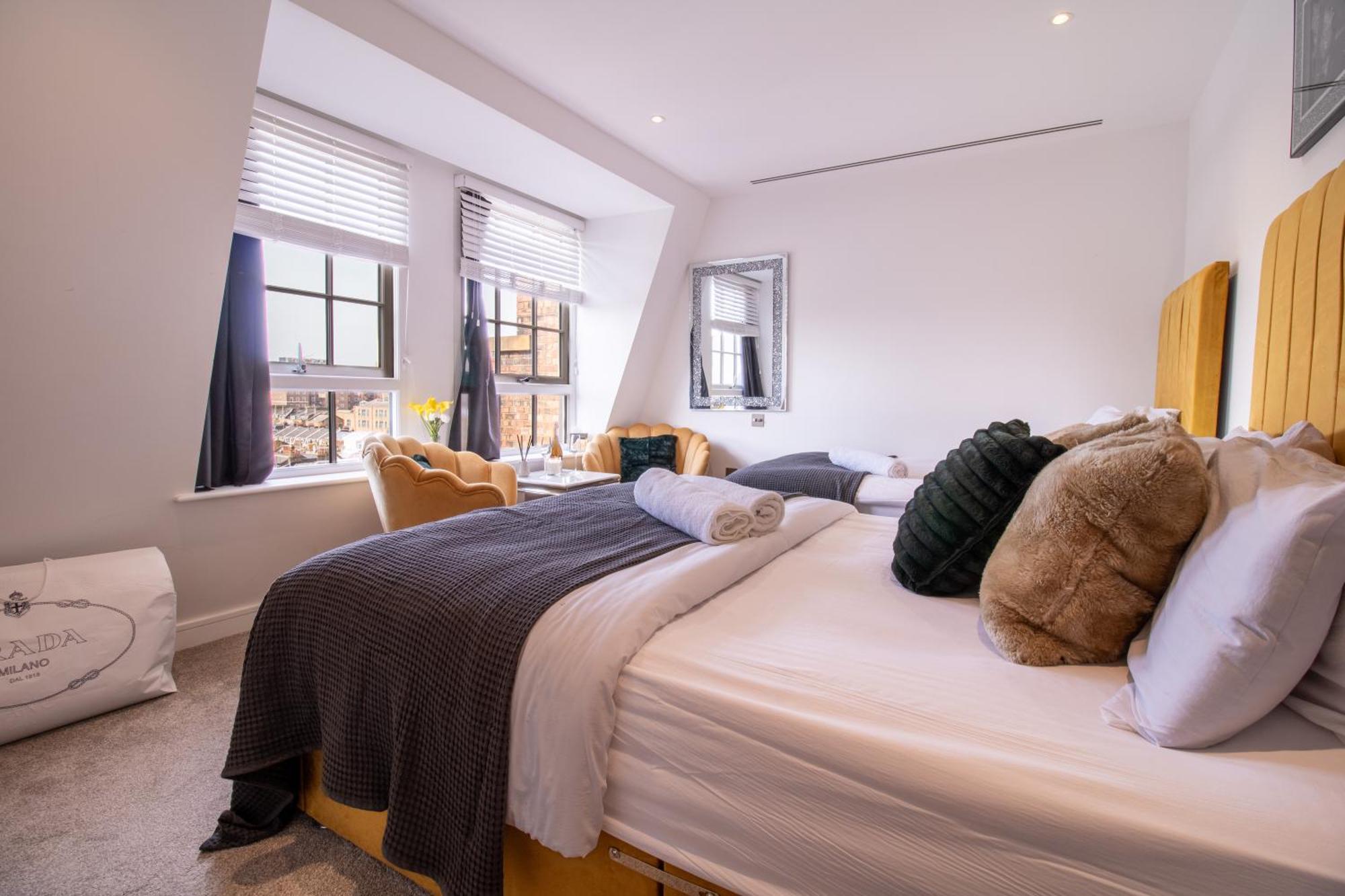 Luxurious 1-Bedroom Penthouse In Marble Arch 71 London Kültér fotó