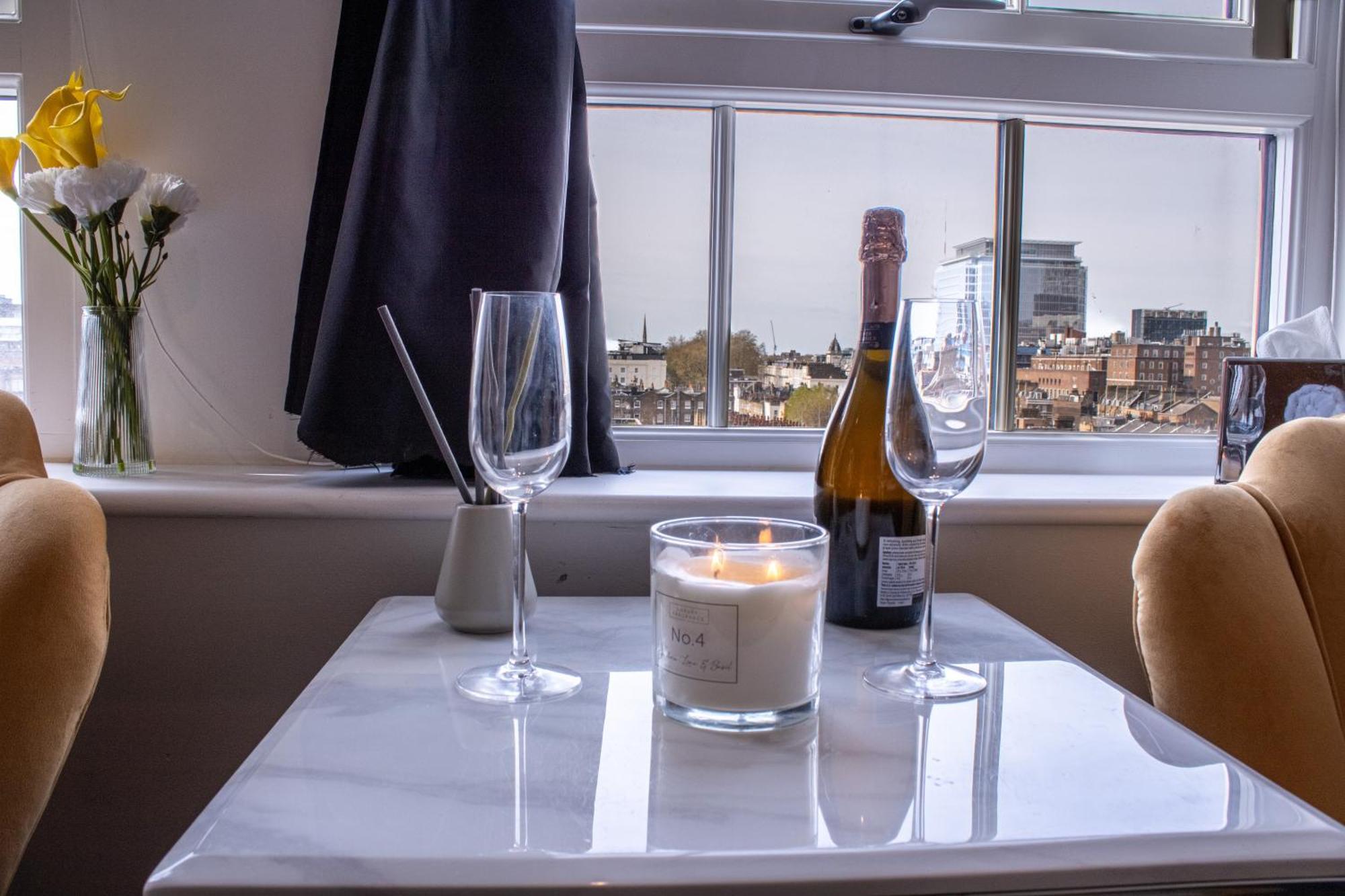 Luxurious 1-Bedroom Penthouse In Marble Arch 71 London Kültér fotó